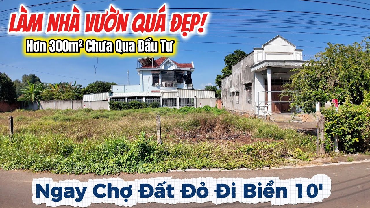 Mảnh Đất Vườn Chưa Qua Đầu Tư , Ngay Chợ Đi Biển Phước Hải Chỉ 10 Phút Tại BRVT