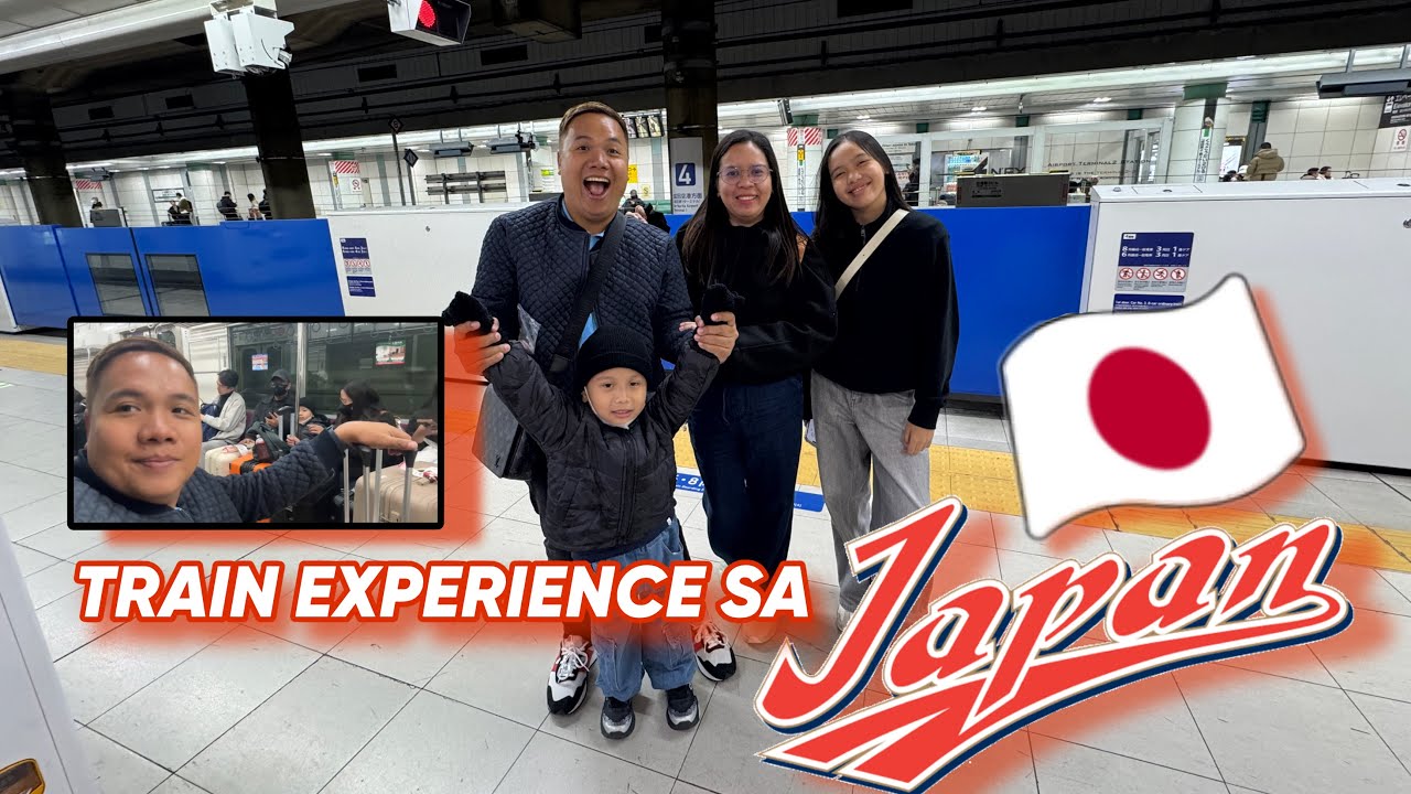 TRAIN EXPERIENCE SA JAPAN! GANYAN PALA DITO!!