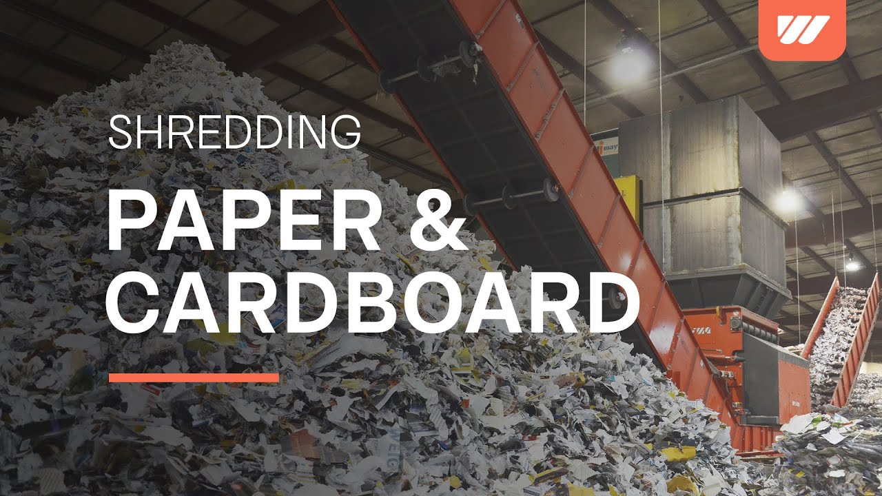 WEIMA shredder WLK 18 Jumbo - paper and cardboard shredding