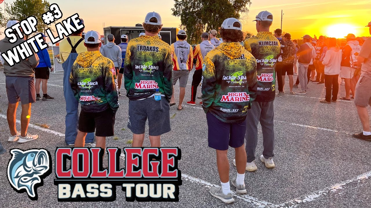 Our FIRST Top 5 Finish! College Bass Tour - White Lake