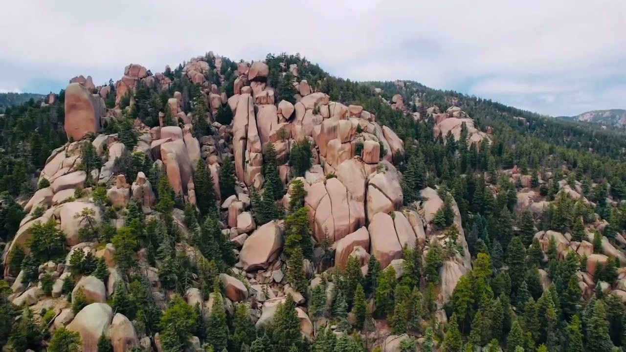 Hiking Colorado: Palmer Lake - HD drone footage