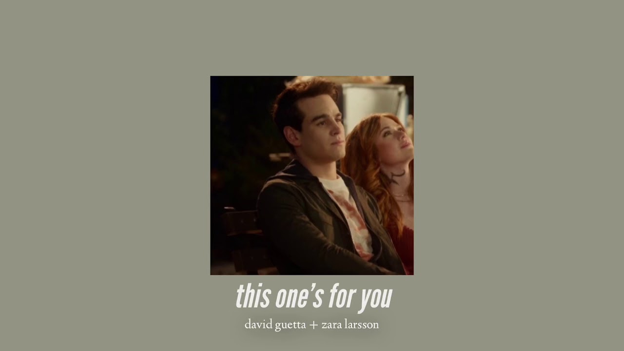 ( slowed down ) this one’s for you