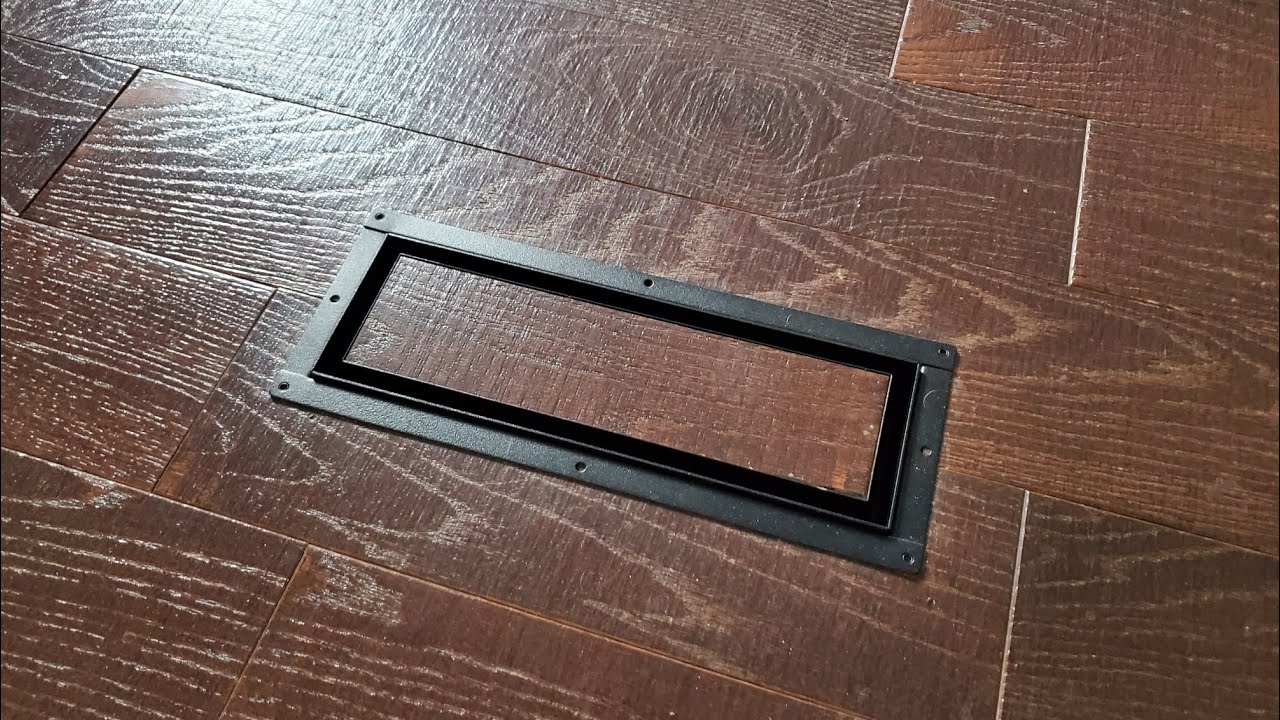 ARIA Custom Vent Solutions Install. Regular Grills Just Won't Do. Match Your Floor