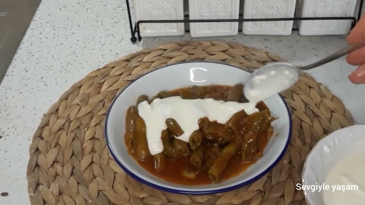 Zeytinyağlı Lokum Gibi Taze Bakla Yemeği Nasıl yapılır?
