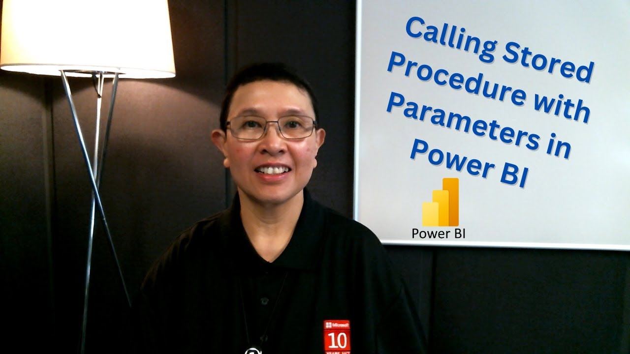 Calling Stored Procedure with Parameters in Power BI