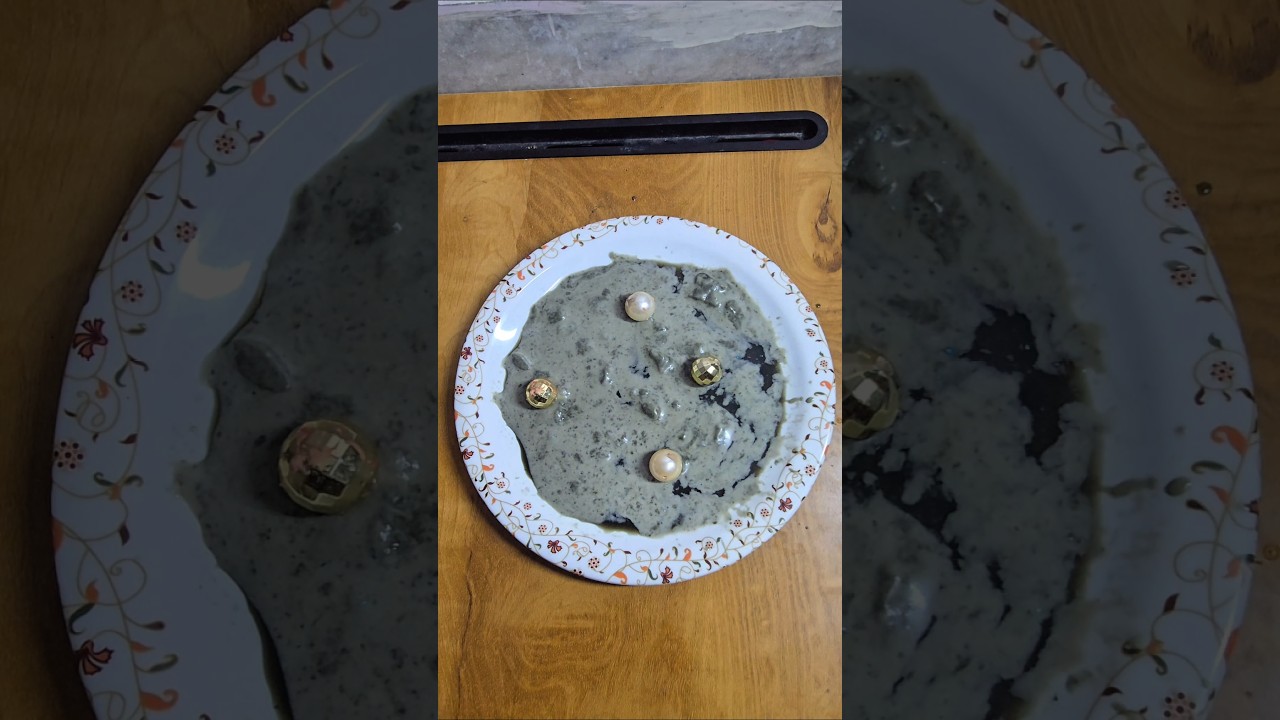 ✨ Air Dry Clay + Water Mixing | Making Soft & Smooth Slime 💖 #Slime