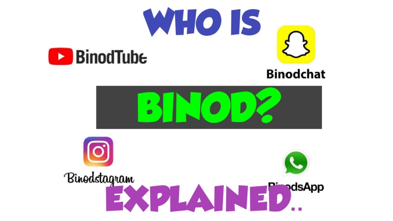 WHO IS BINOD? WHAT DOES BINOD MEAN? EXPLAINED! ||FACT CHECK ||