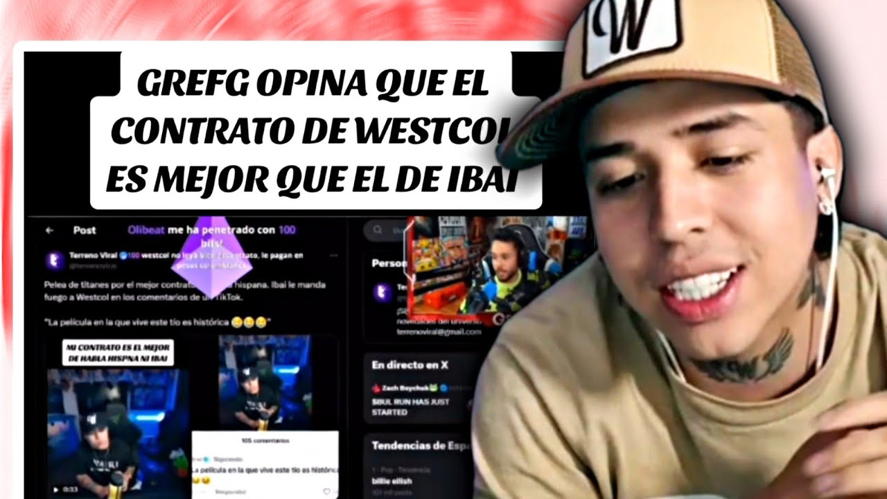 WESTCOL REACCIONA A LO QUE DIJO GREFG DEL COMENTARIO DE IBAI 😬