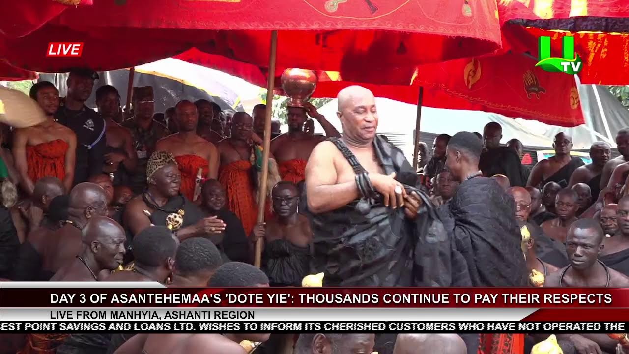 DAY 3: ASANTEHEMAA NANA KONADU YIADOM’S BURIAL RITES UNDERWAY 17/09/2025