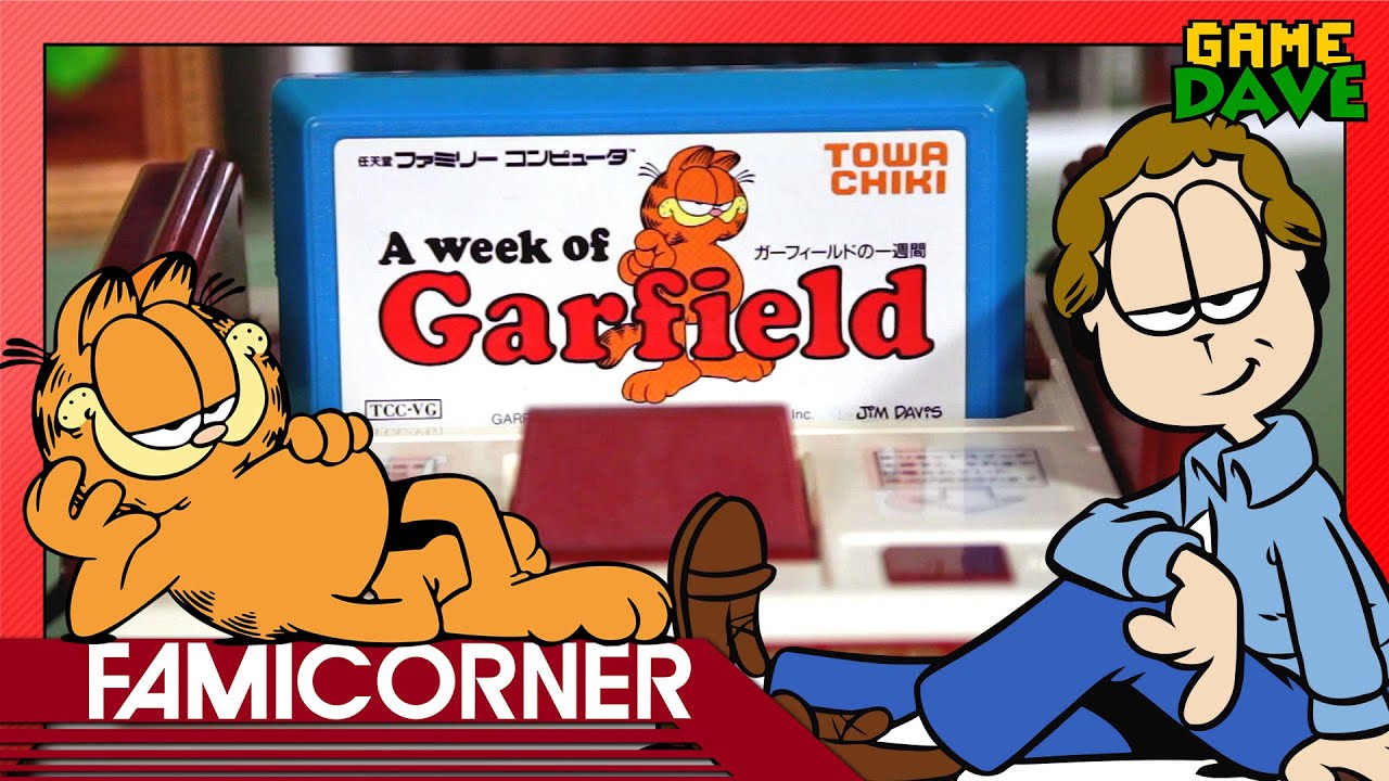 A Week of Garfield on Famicom - FamiCorner Ep 7 | Game Dave