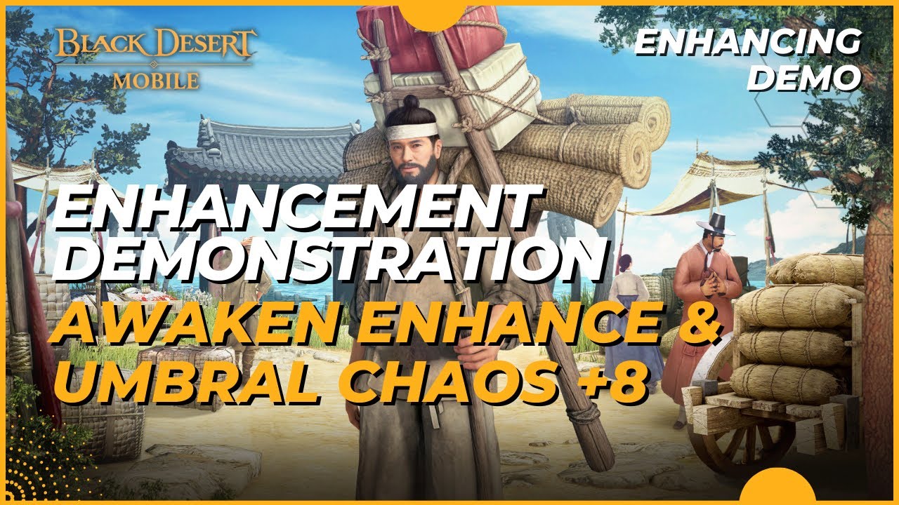 Awakened Enhancement Demonstration & +8 Recommendations - Black Desert Mobile (2023)