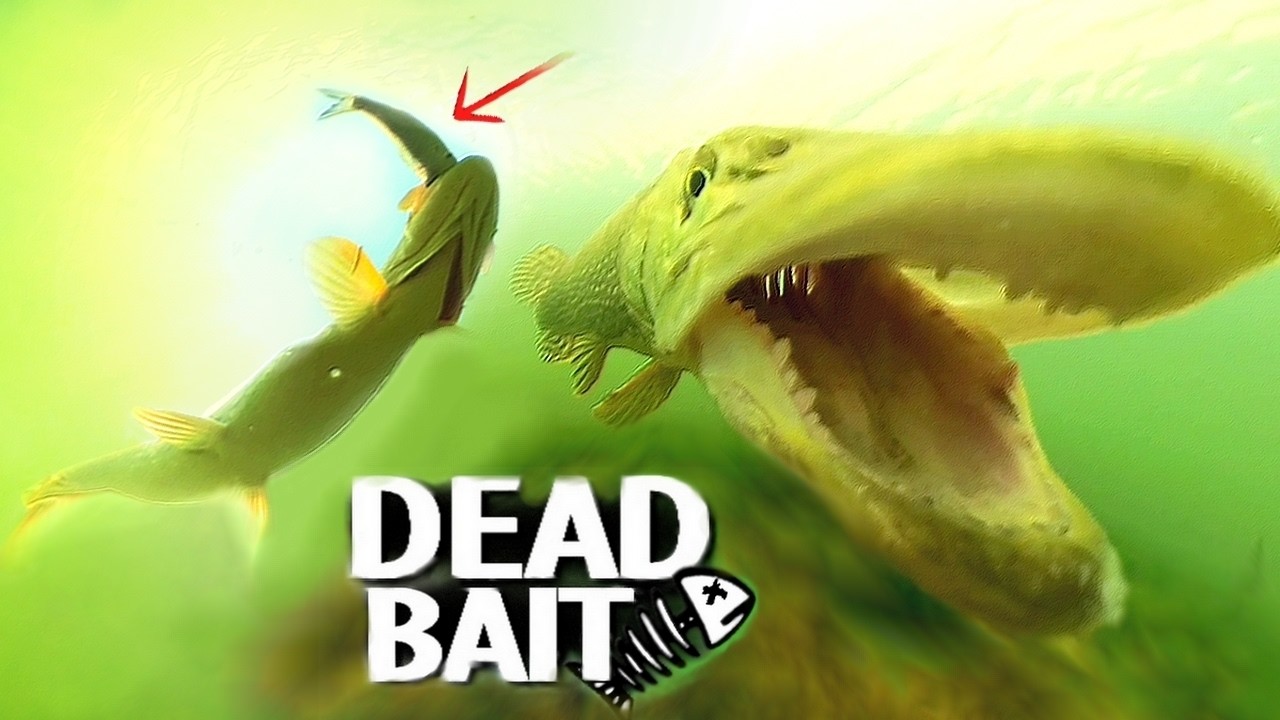 Winter Pike Fishing HACK ! What really happens to your Dead Bait Underwater ?