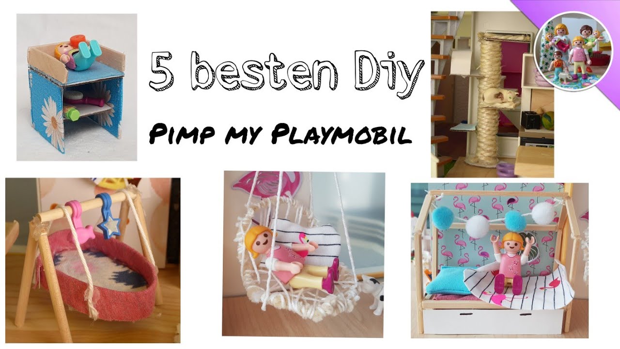 Die 5 besten Diy dieses Kanals. Pimp my Playmobil. Mit Familie Kägi.