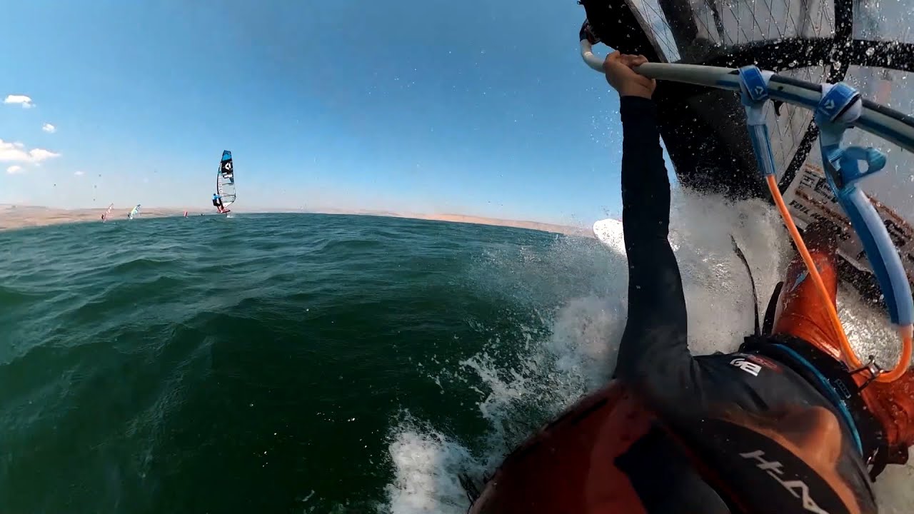 PWA Tiberias - 4 FOIL CRASHES in one race!!! - Race of the Week Ep. 11