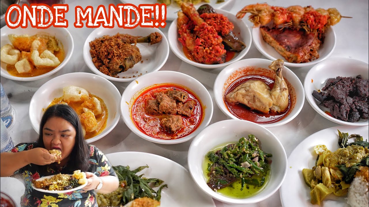 ONDE MANDE! NIKMATNYA NASI PADANG MALAH DICUBO. HIDDEN GEM DI BANDUNG #KulinerBandung