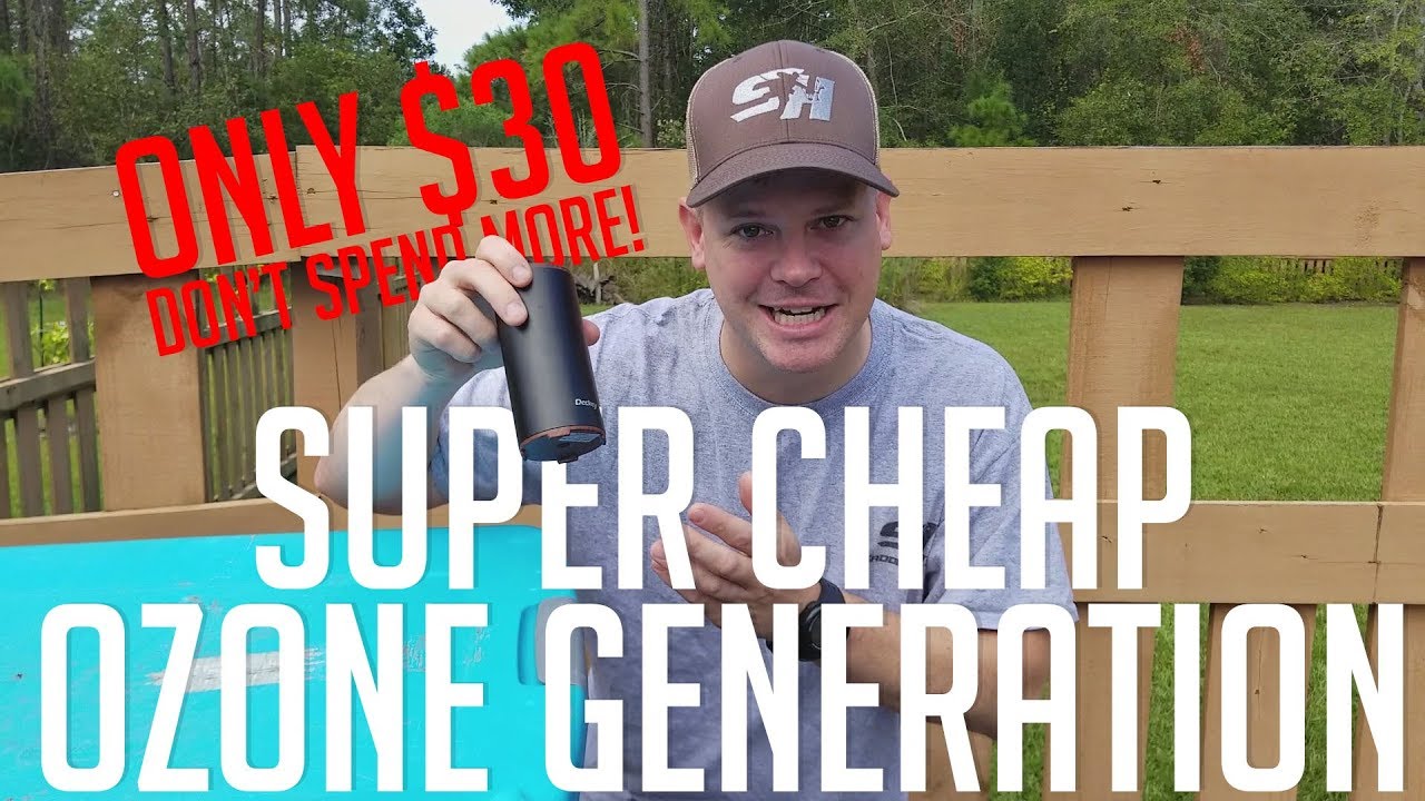 Ozone on a BUDGET for bow hunters - Deckey Air Purifier Portable Ozone Air Cleaner