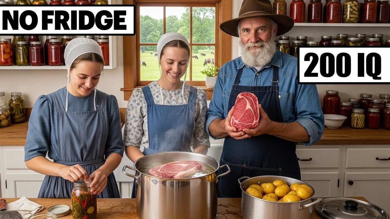 How the Amish Store Meat Forever Without a Refrigeration