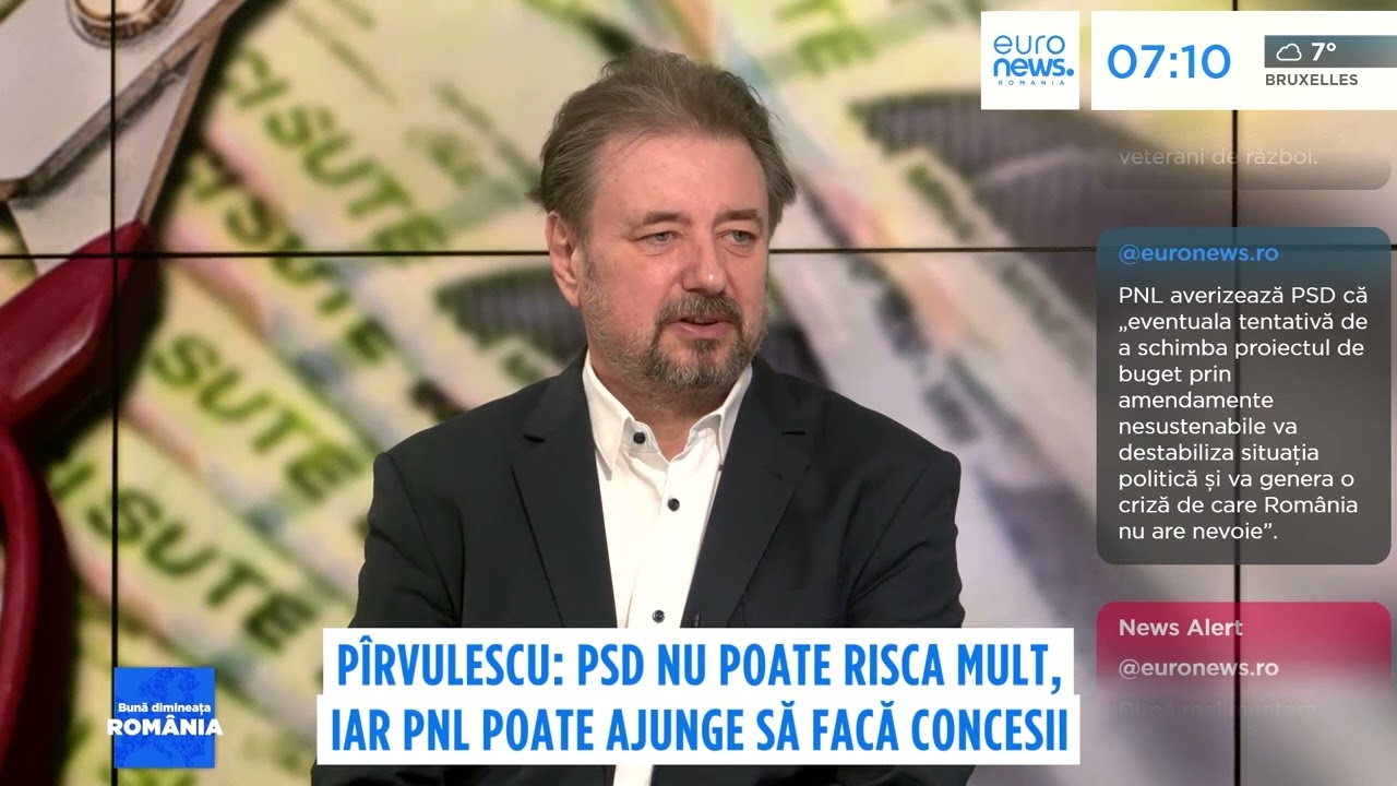 Cristian Pîrvulescu: Tensiunile PSD–PNL cresc înaintea votului pe buget. „Este o țară neguvernabilă”