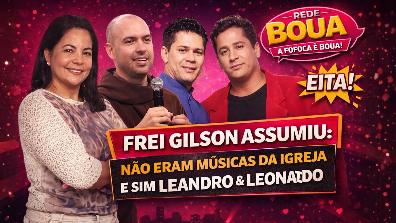 Frei Gilson faz revelação inesperada sobre sua infância musical!