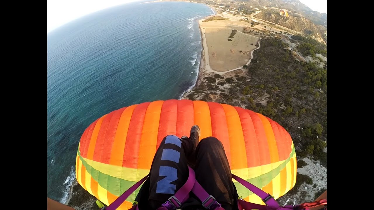 Paragliding  Cyprus Kayalar (Kıbrıs Yamaç Paraşütü)