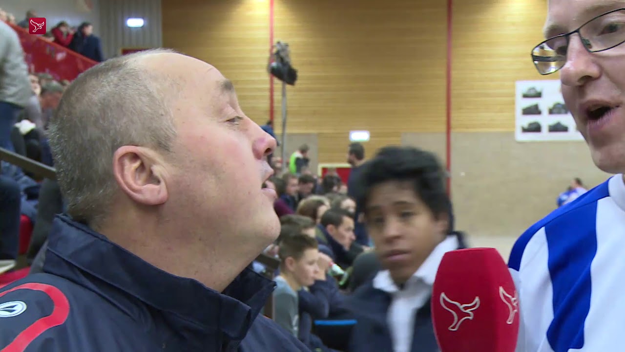 Albert Jan geniet van nieuwe rol tijdens zaalvoetbalgala