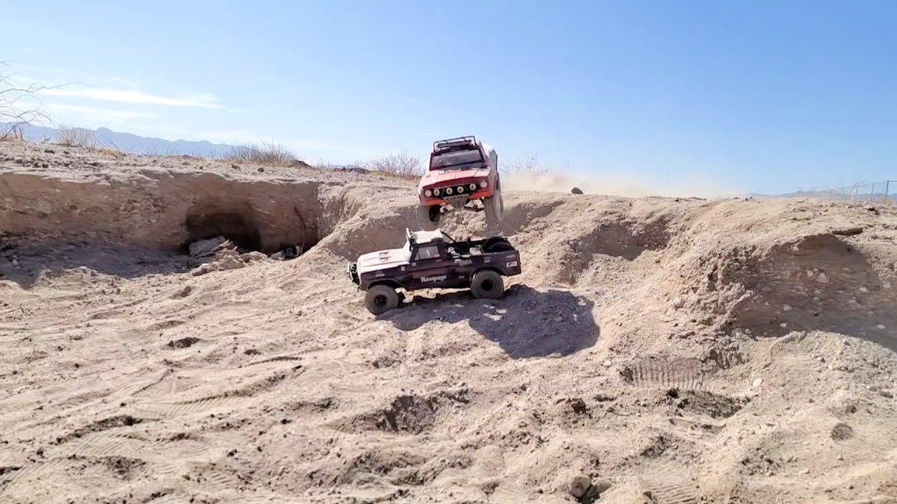Kyosho Outlaw Rampage PRO kit Bash Session special guest Rc Baja Garage