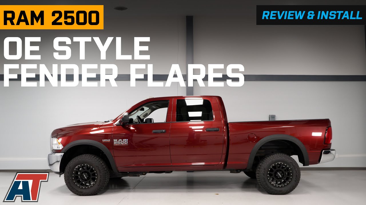 2010-2018 RAM 2500 RedRock OE Style Fender Flares Review & Install