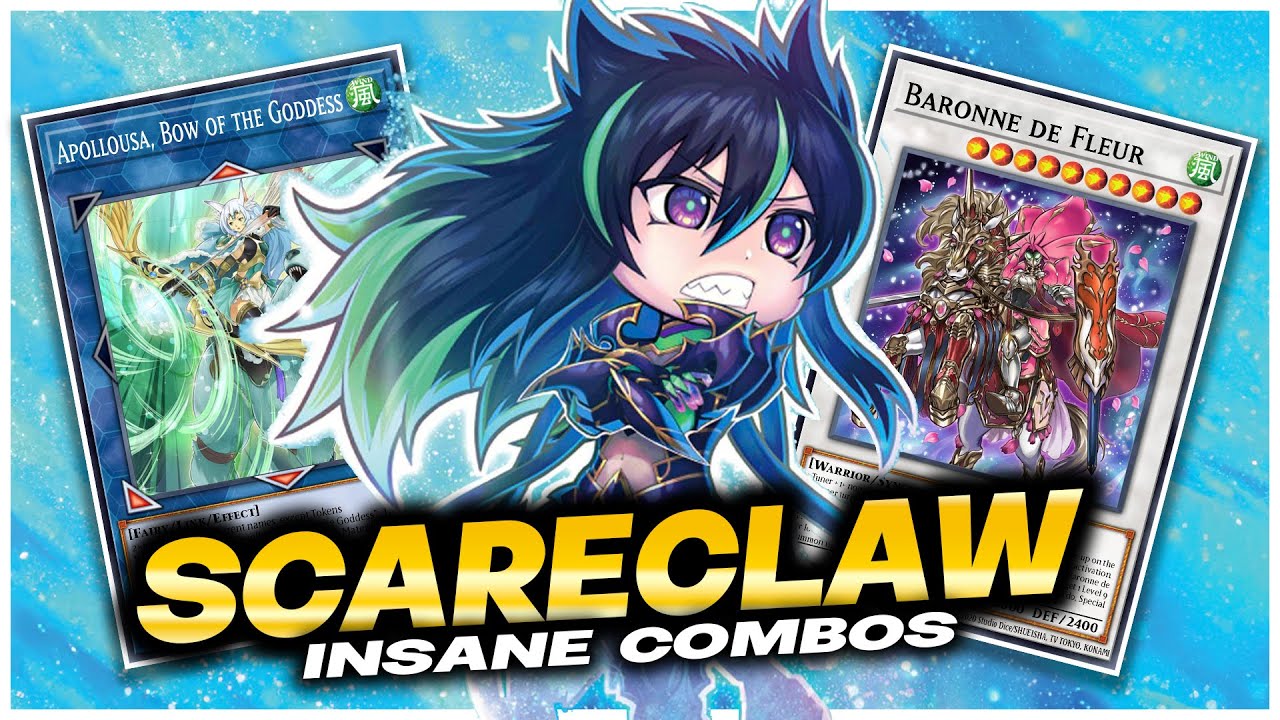 Insane 1 CARD SCARECLAW Combos #yugioh #yugiohcombo #yugiohdeck