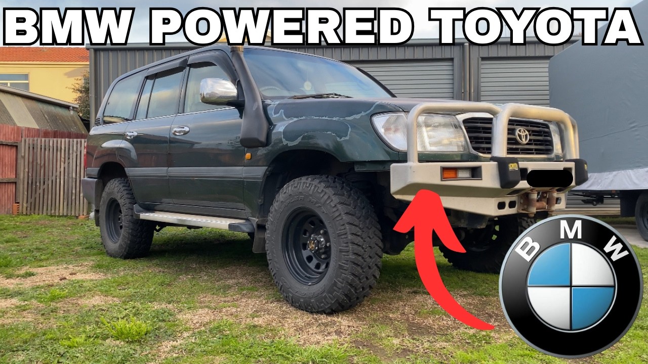 M57 Engine Into Toyota Landcruiser BEST DIY ENGINE SWAP - Pt 5 