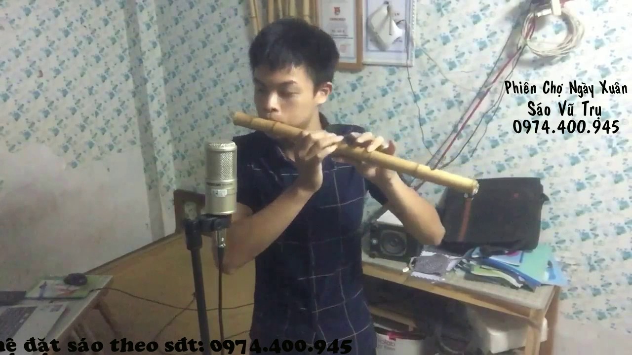 Phiên Chợ Ngày Xuân - Full Sáo Mèo | Sáo Vũ Trụ ✔
