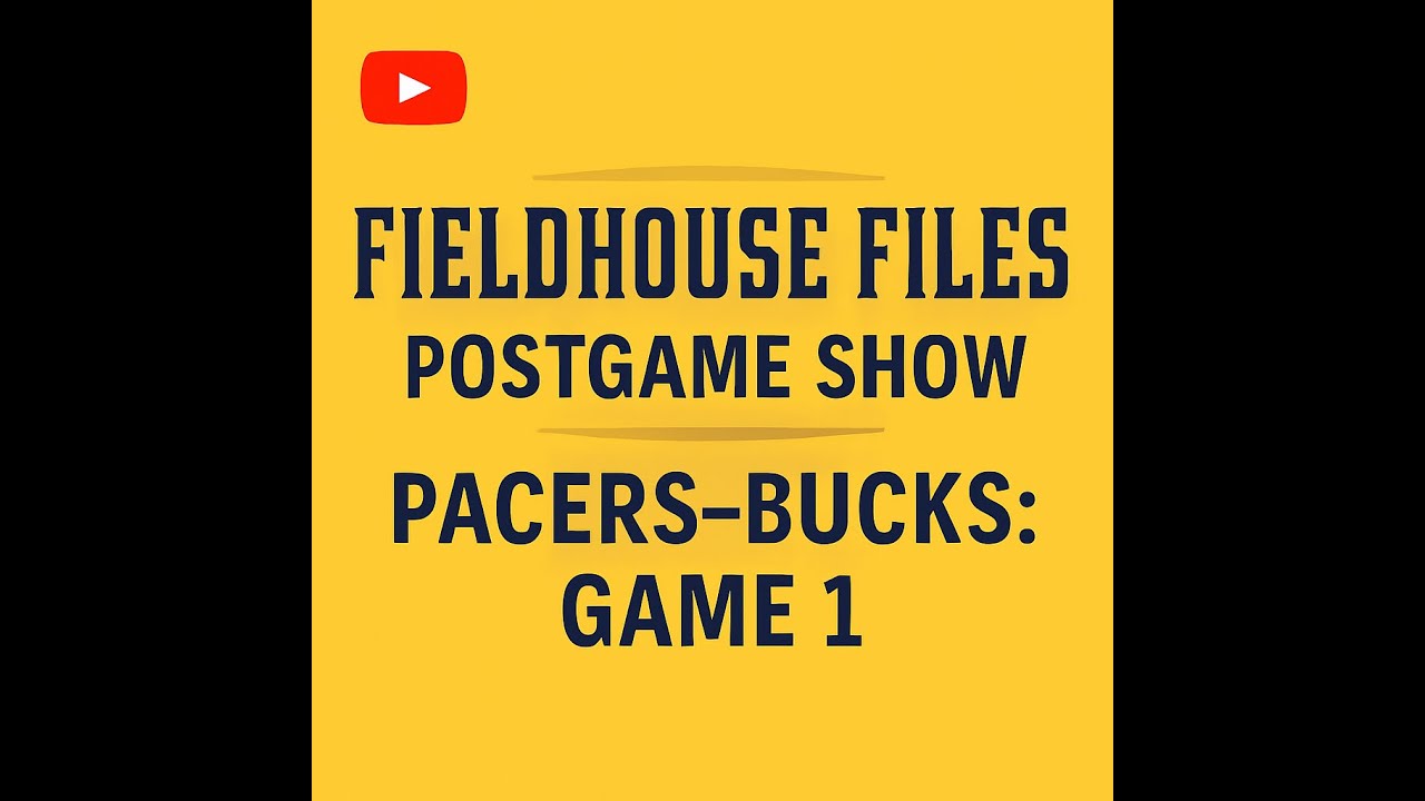 Pacers-Bucks Game 1 Postgame Live Show | With Scott Agness | April 19, 2025