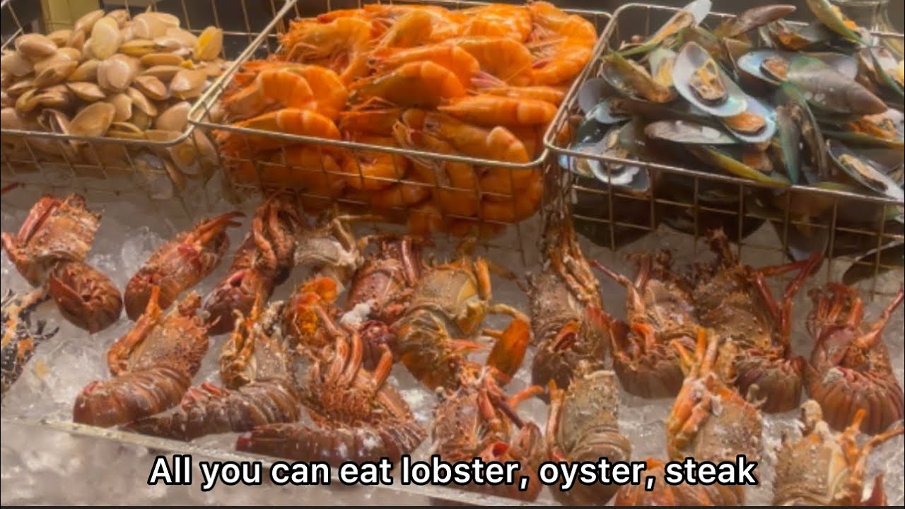 ALL YOU CAN EAT LOBSTER, OYSTER, STEAK AT ASIA RESTAURANT RITZ CARLTON JAKARTA🤩‼️#ritzcarlton #ayce