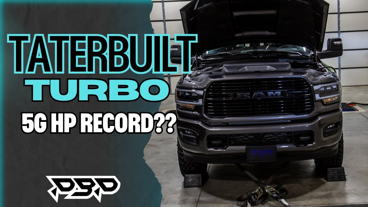 800HP 5Th Gen Cummins with a Tater Built Turbo!