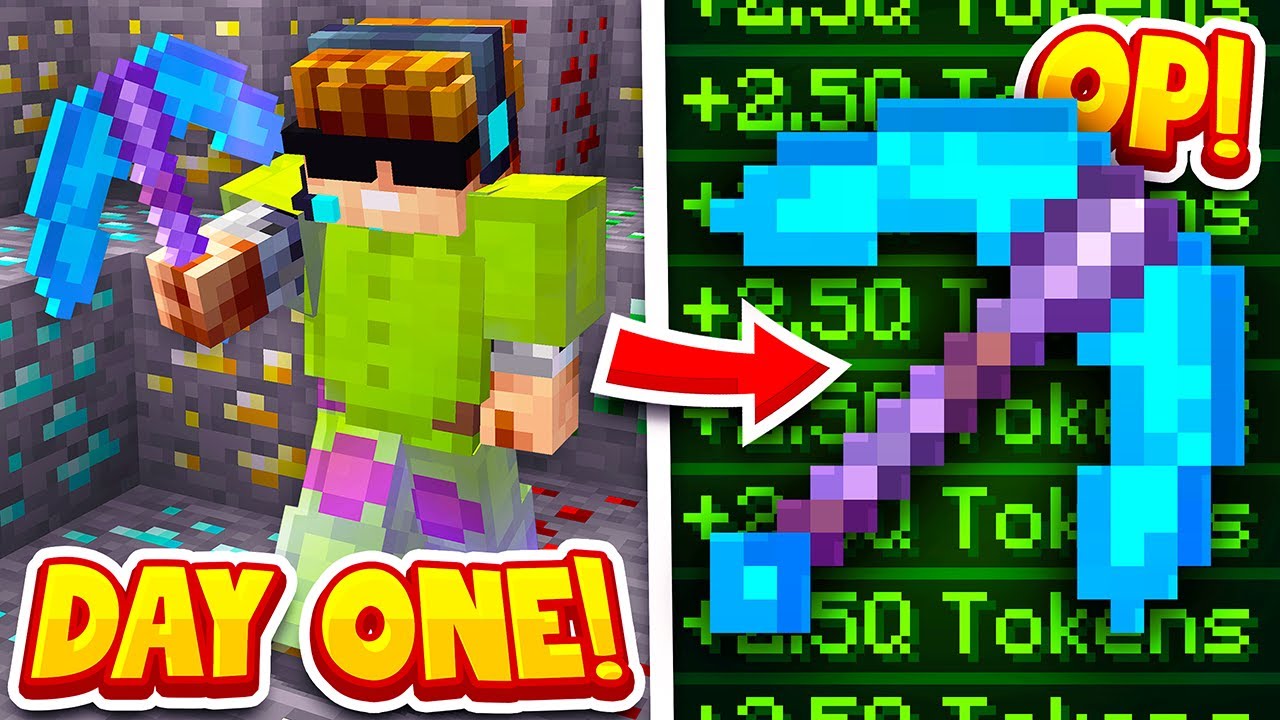 How to get RICH on DAY ONE of Minecraft OP Prisons | Minecraft OP PRISON #1