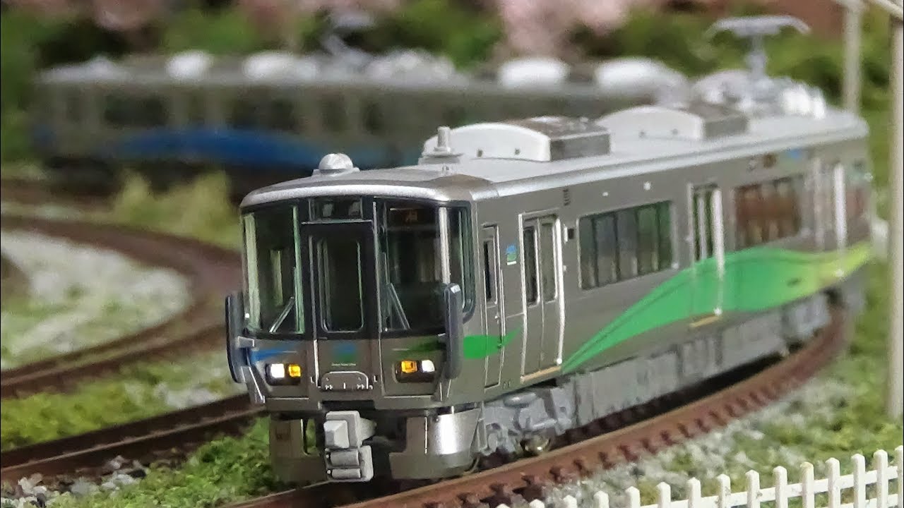Nゲージ あいの風とやま鉄道 521系 走行シーン集
