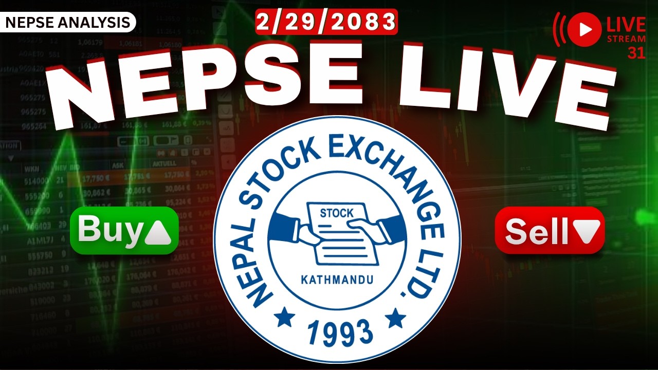 NEPSE Live Analysis | Discuss Market | BUY & SELL