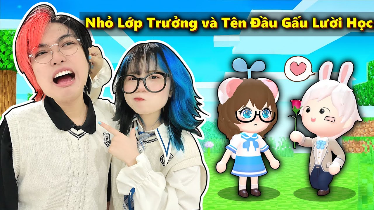 Mèo Simmy 24H Làm Nhỏ Lớp Trưởng Hung Dữ Dạy Học Cho Kairon Đầu Gấu Lười Học