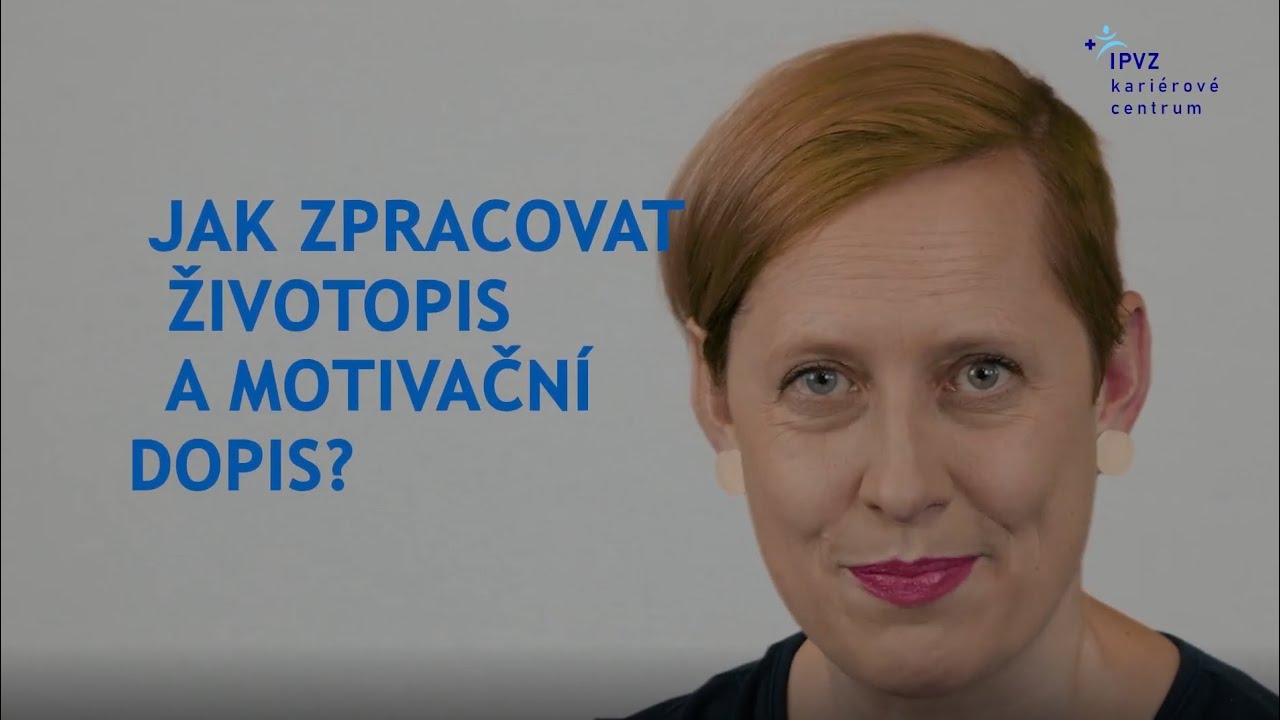 Jak zpracovat životopis a motivační dopis (praktický rádce pro cizince)