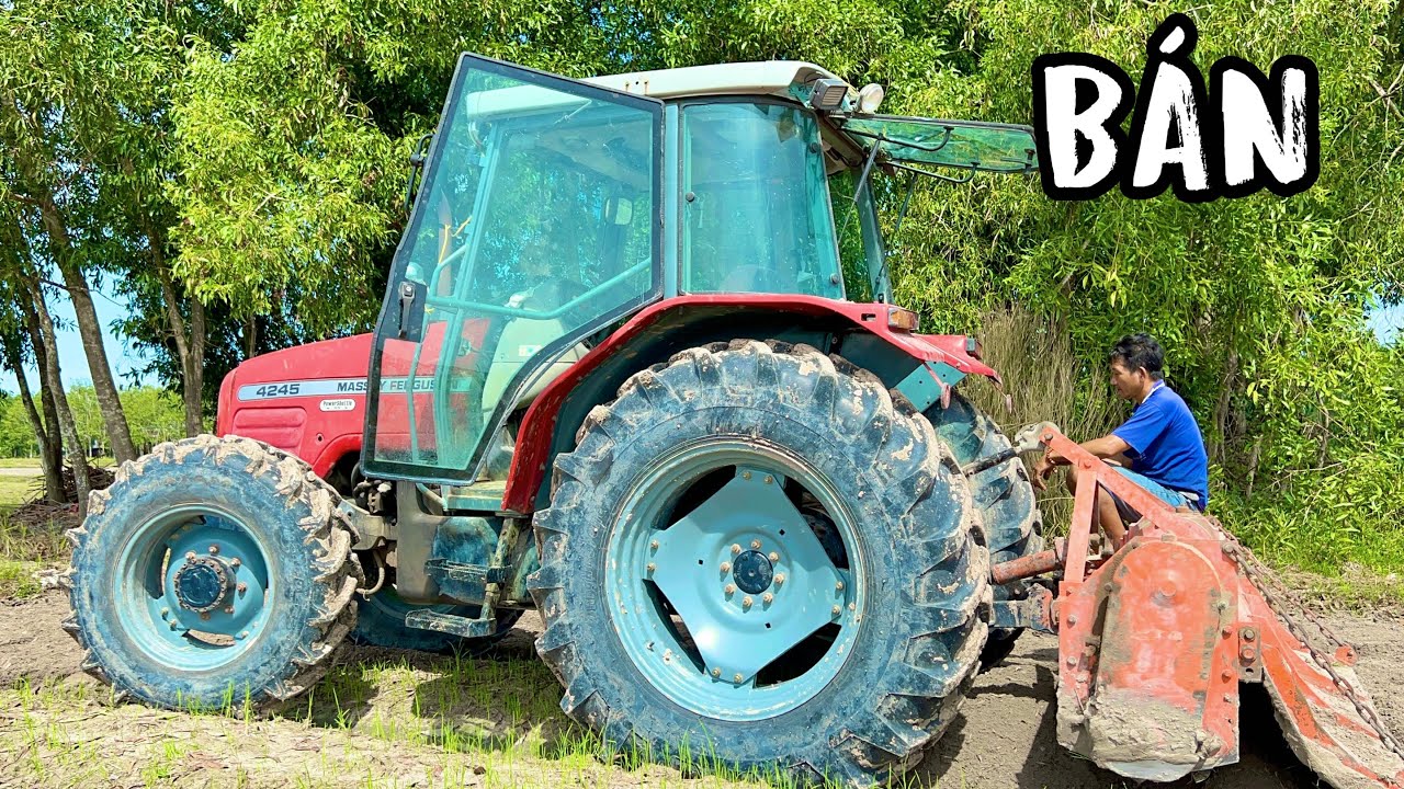 (Xe Đã Bán ) Cần Bán Chiếc Máy Cày Massey Ferguson 4245 Giá 280 Triệu Anh Em Có Nhu Cầu