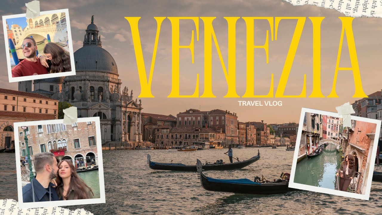Venedik’te Unutulmaz 2 Gün 🇮🇹 | Aksiyon, Romantik Anlar & Dopdolu Bir Vlog
