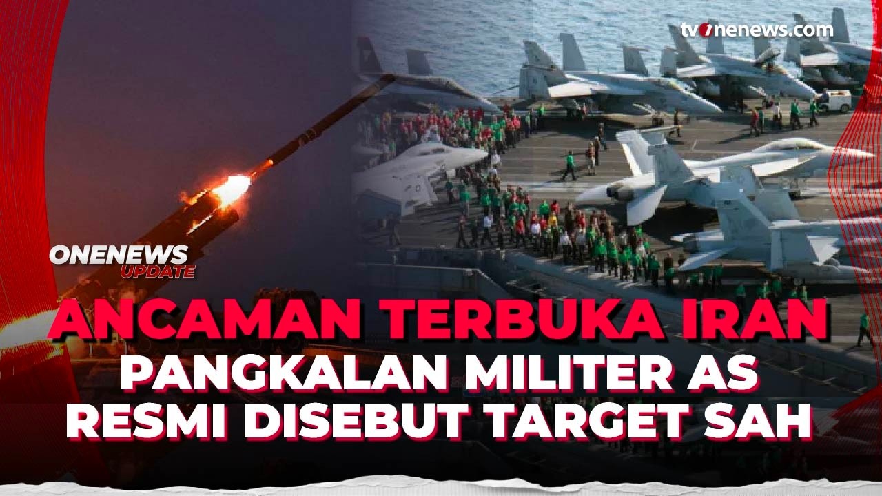 Iran Peringatkan PBB, Pangkalan AS di Timur Tengah Bisa Jadi Target | OneNews Update