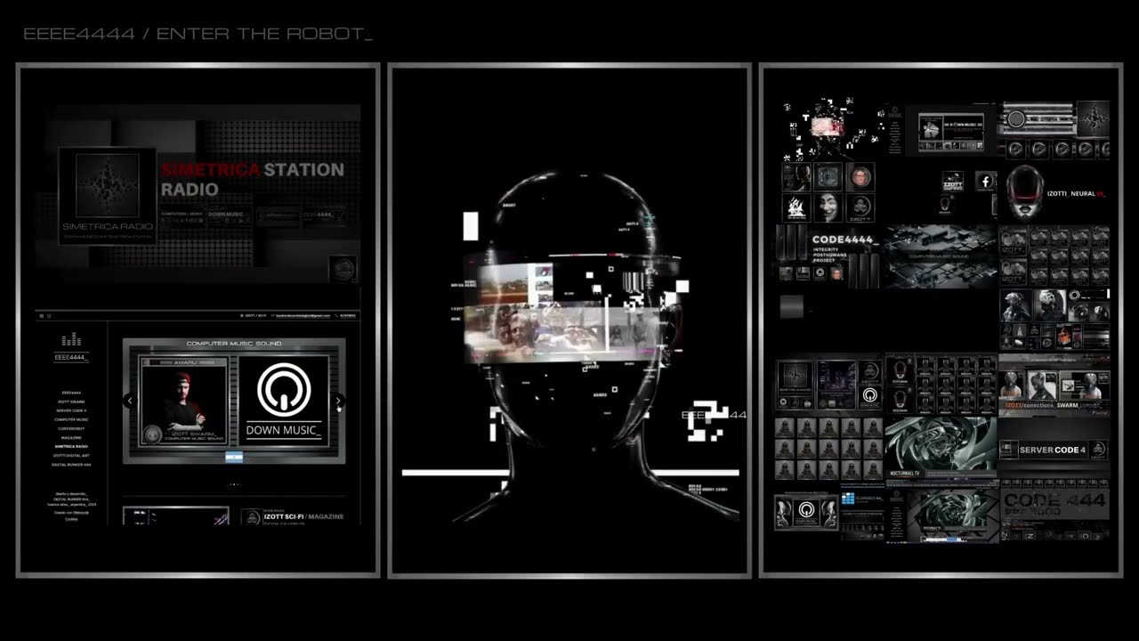 EEEE4444  ENTER THE ROBOT / #EEEE4444