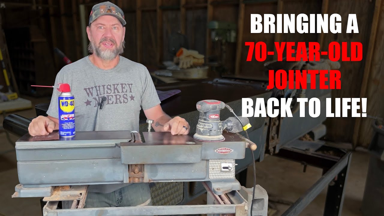 Restoring My Grandad's Vintage Craftsman Jointer | Step-by-Step Guide
