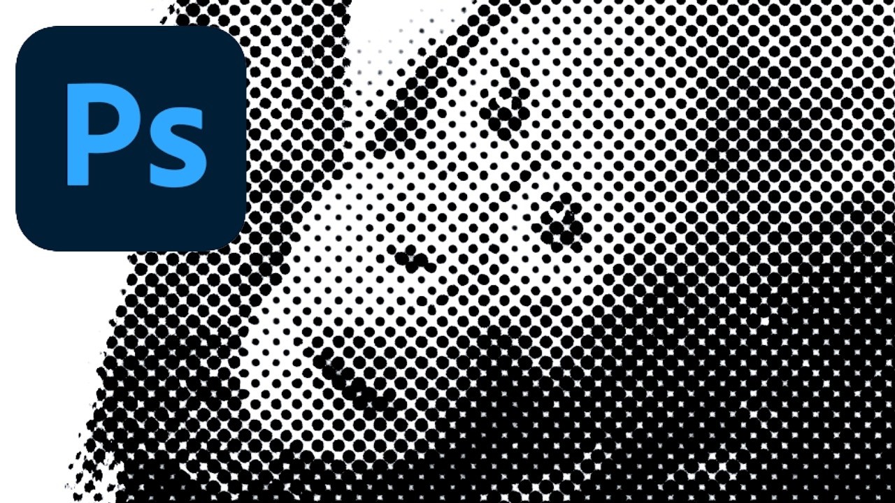 Custom Halftone Dot Pattern Photoshop