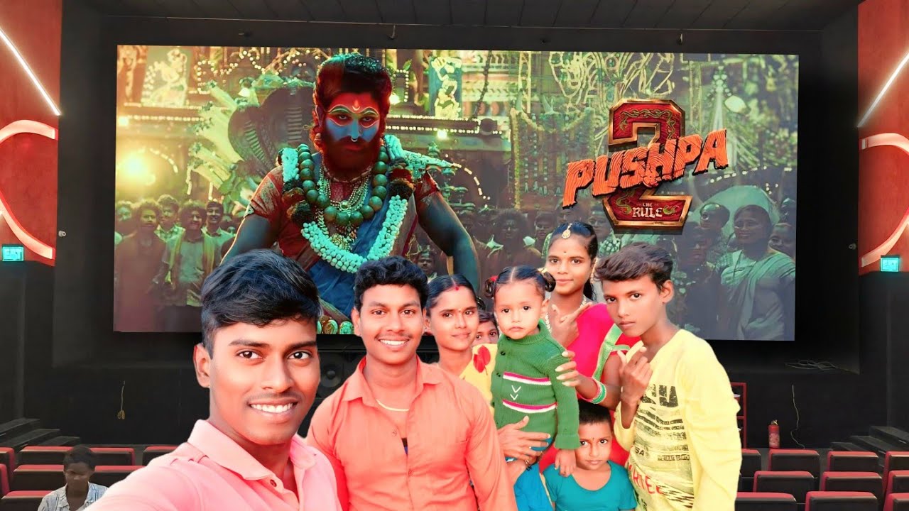 Madaharpakkam Sakthi Cinemas Theatre Pushpa 2 Movie | Mr.chellaiya Family Watching