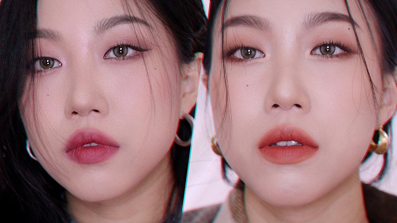 그레이 렌즈+홀리카홀리카 마뜨매직=웜&쿨 딥 메이크업 | 민스코 Minsco