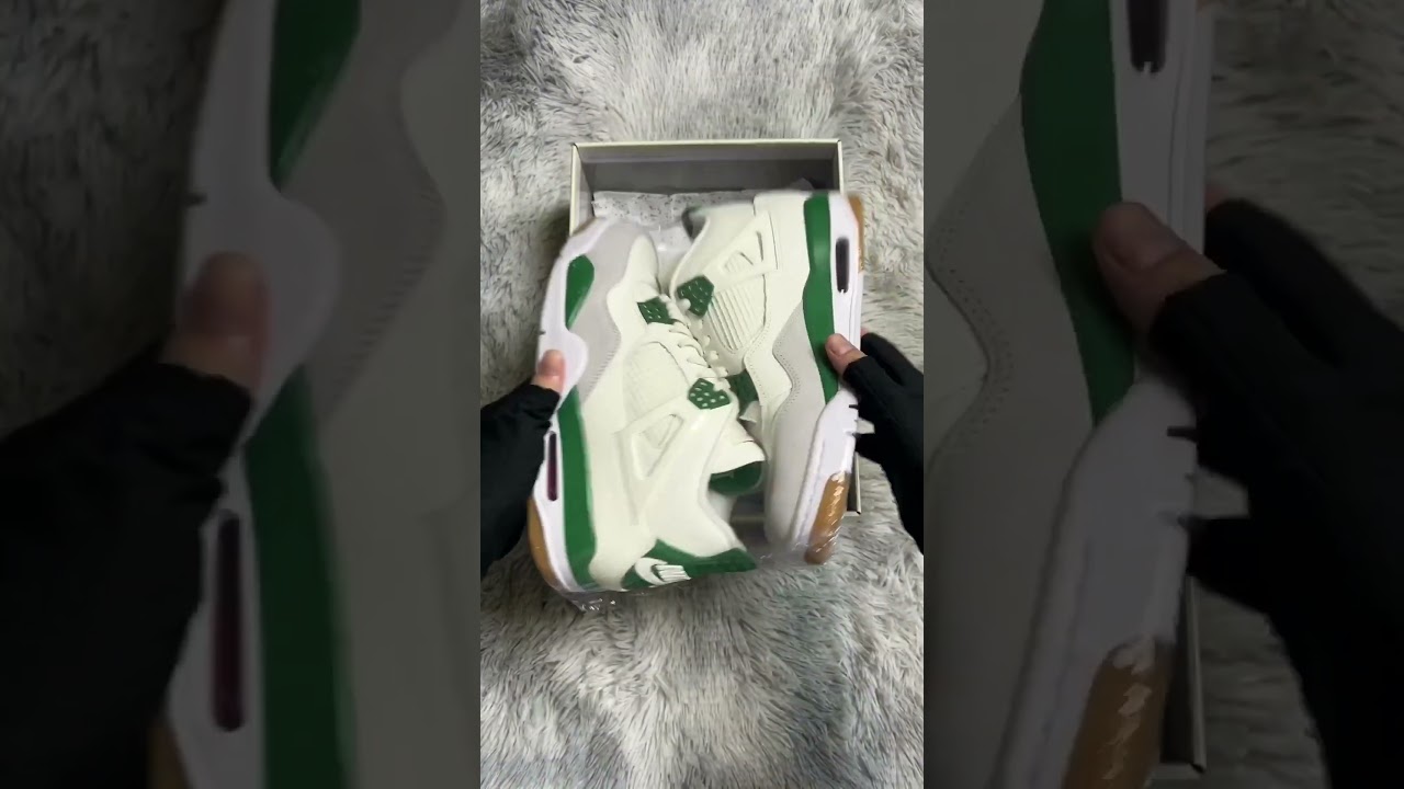 Jordan 4 sb packing #asmr #shoe #sneakerstyle #nikeshoes #sneaker  #basketballshoes #shoefashion