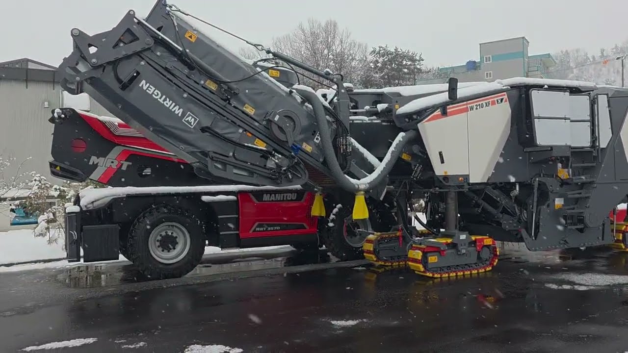 WIRTGEN YK Company Invitation W210XF 19000-x5 New Equipment Review