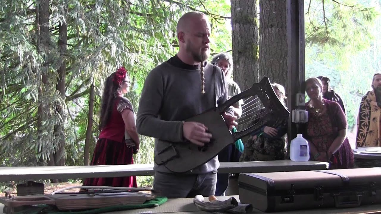Einar Selvik (Wardruna) performs 