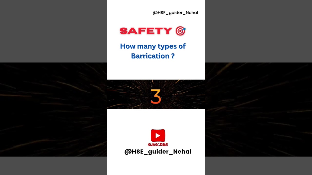 Types OF Barrication.#safety #barricade #quiz #shorts #ehs #workplace #education #hindi #fire .